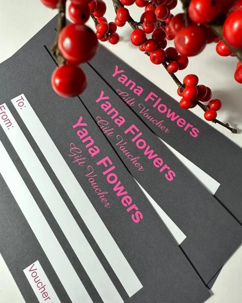 Gift Vouchers for Flowers Cookstown